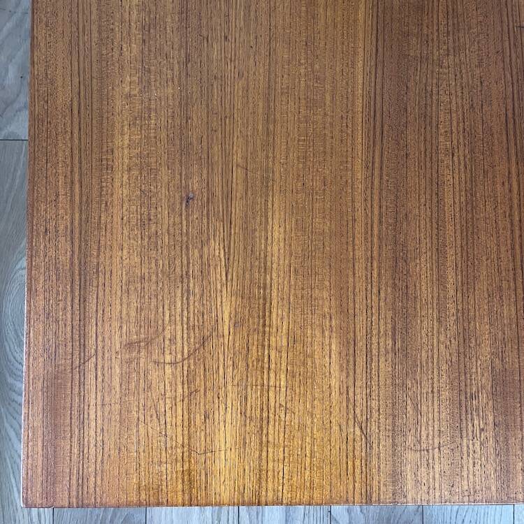 Large vintage square coffee table