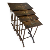 Série de 4 tables gigognes