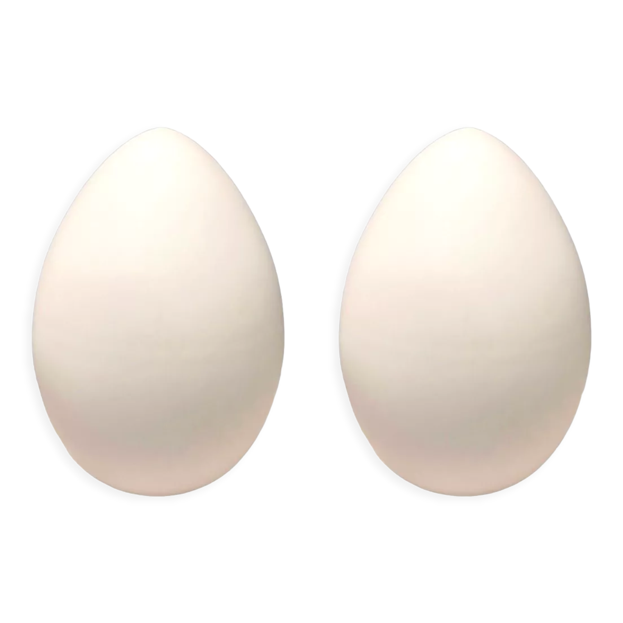 Lampes oeuf en verre de Murano, années 1970