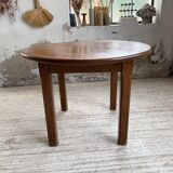Round oak table 1950