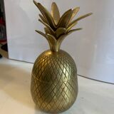 Pineapple brass ice bucket