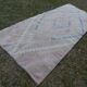 Vintage Turkish hallway rug 125x300 cm