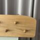 Vintage Solid Wood Wall-Mounted Coat Rack – 7 Pegs
