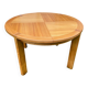 Round extendable elm design table 70 dlg Regain