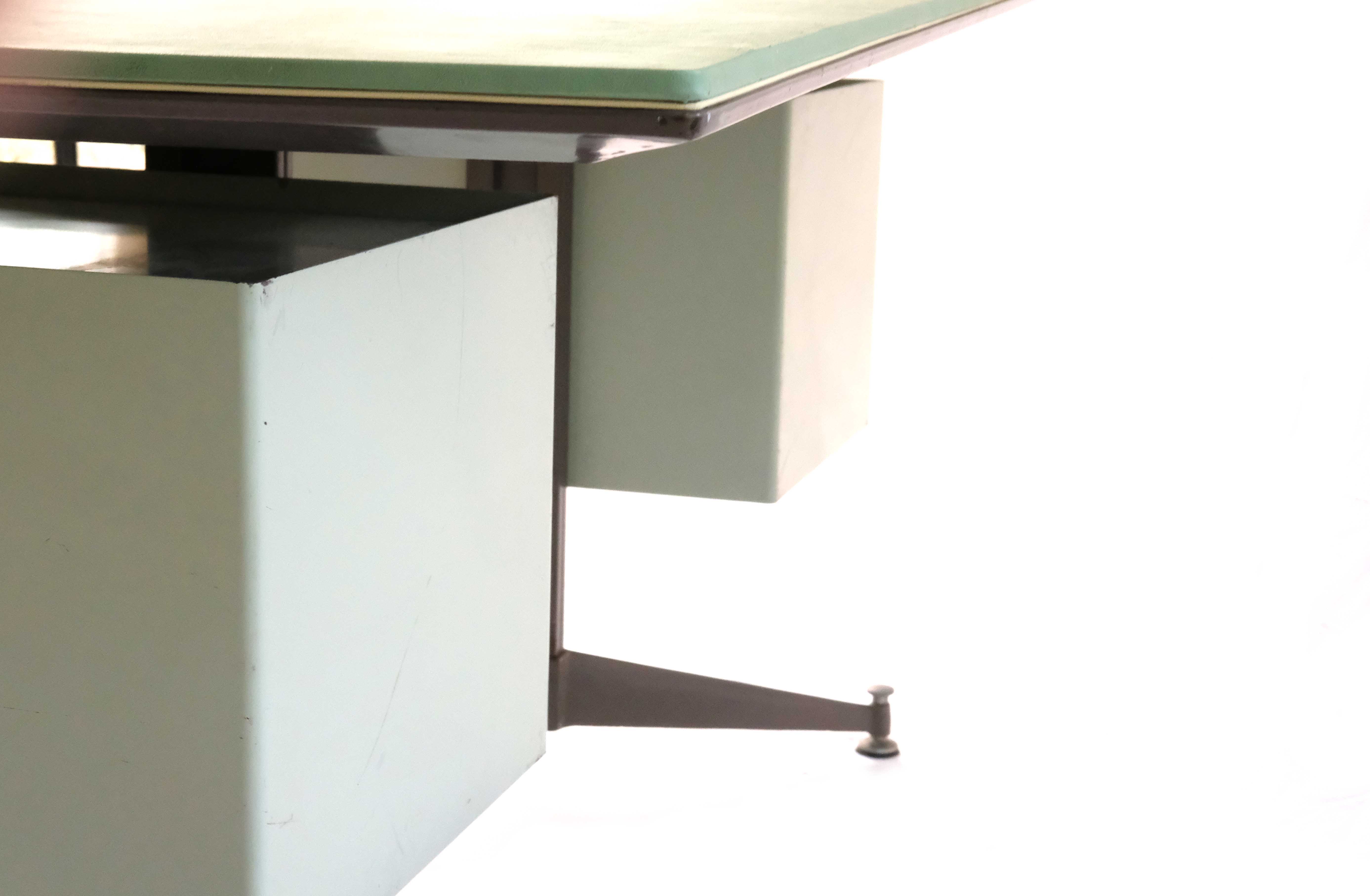 Metal Desk by Metacastelli, Italy 1970's