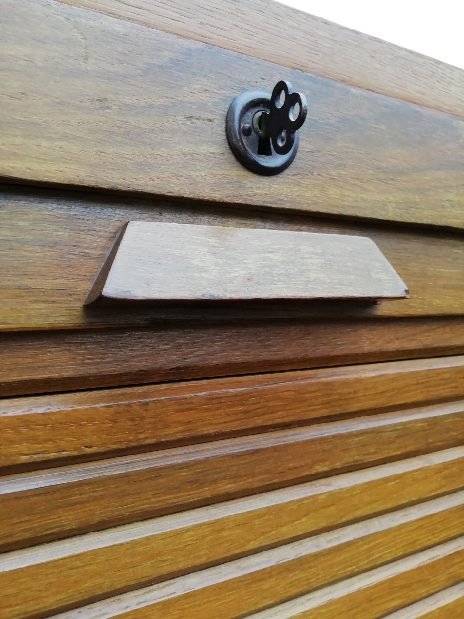 1950s curtain cabinet