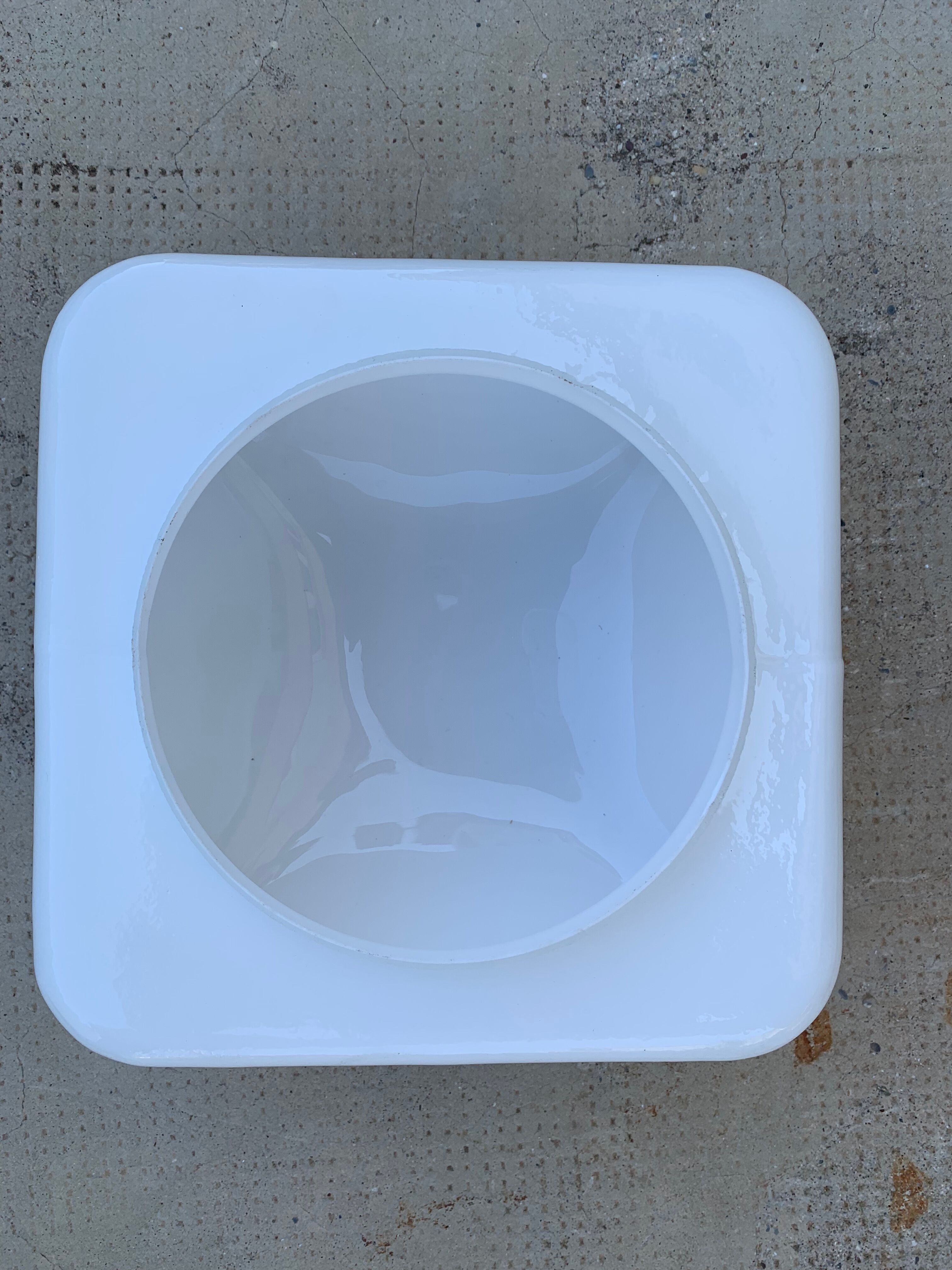 Opaline ceiling light