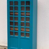 Parisian wardrobe glazed blue Peacock 1940