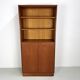 Vintage Danish teak bookcase from the 1960s.