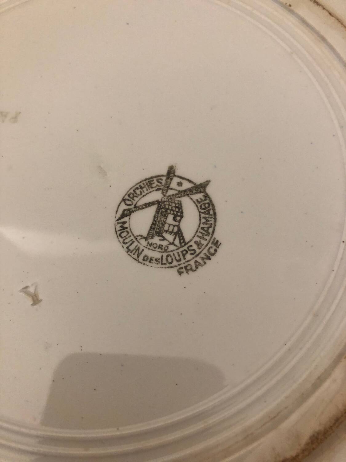 Pantin salad bowl, Moulin des Loups