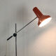 Lampadaire orange de gura leuchten 1960