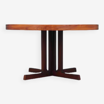 Rosewood table by Johannes Andersen, production: Hans Bech 1970
