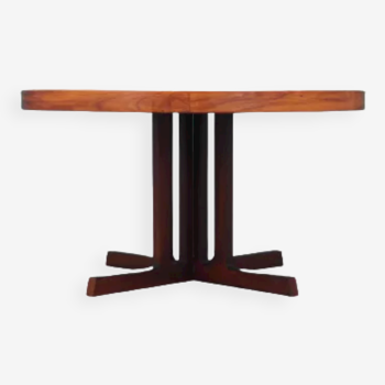 Table en palissandre de Johannes Andersen, production Hans Bech 1970