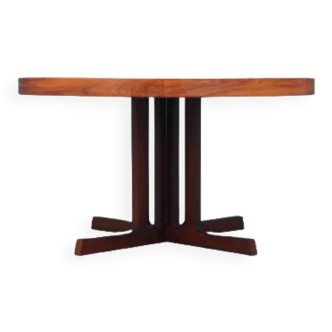 Rosewood table by Johannes Andersen, production: Hans Bech 1970