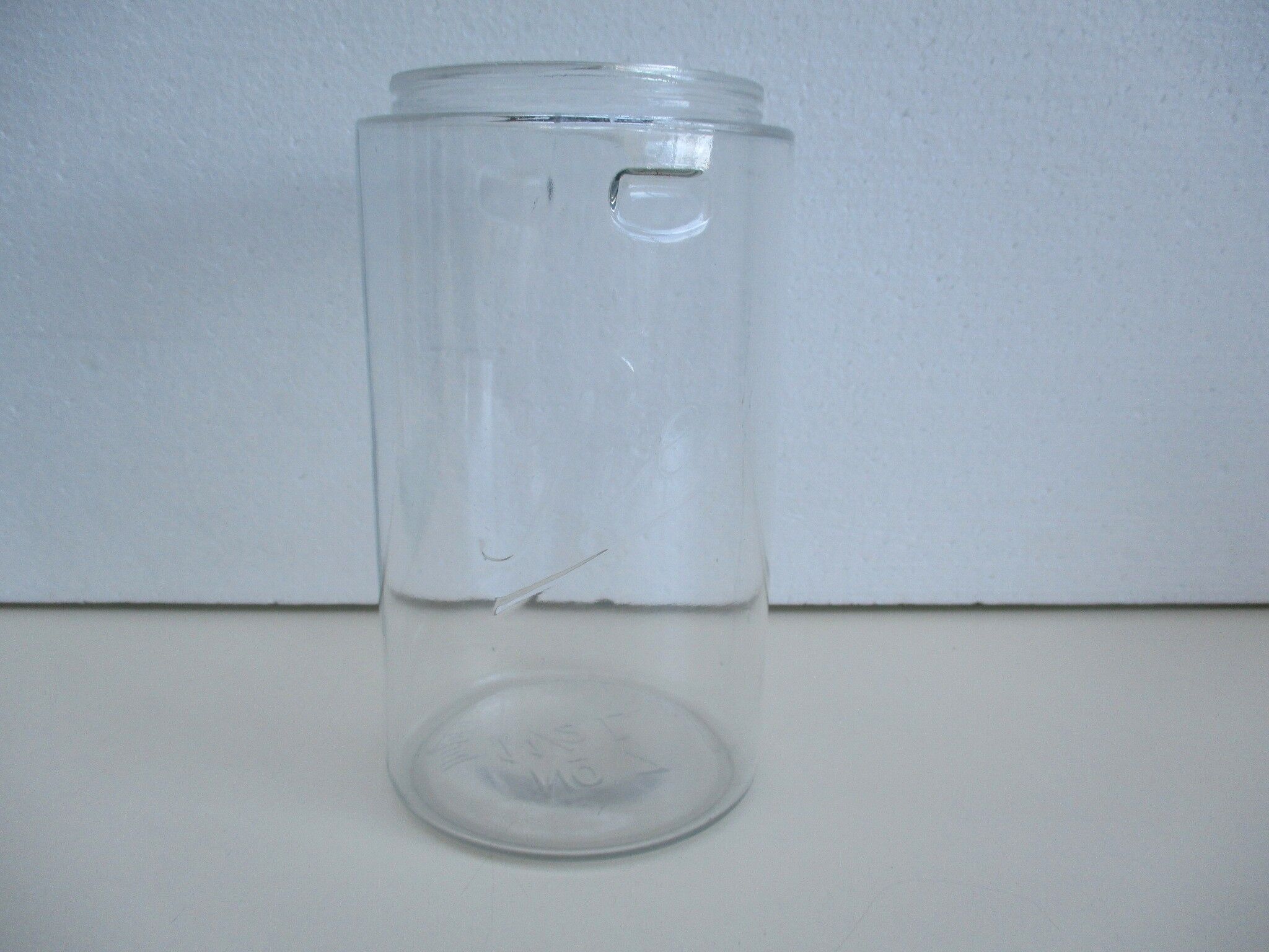Old rex glass jar