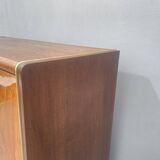 Armoire en noyer de Jitona, années 1970, Tchécoslovaquie