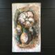 Flower and vase painting