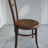 Chaise assise ronde sérigraphiée Fischel