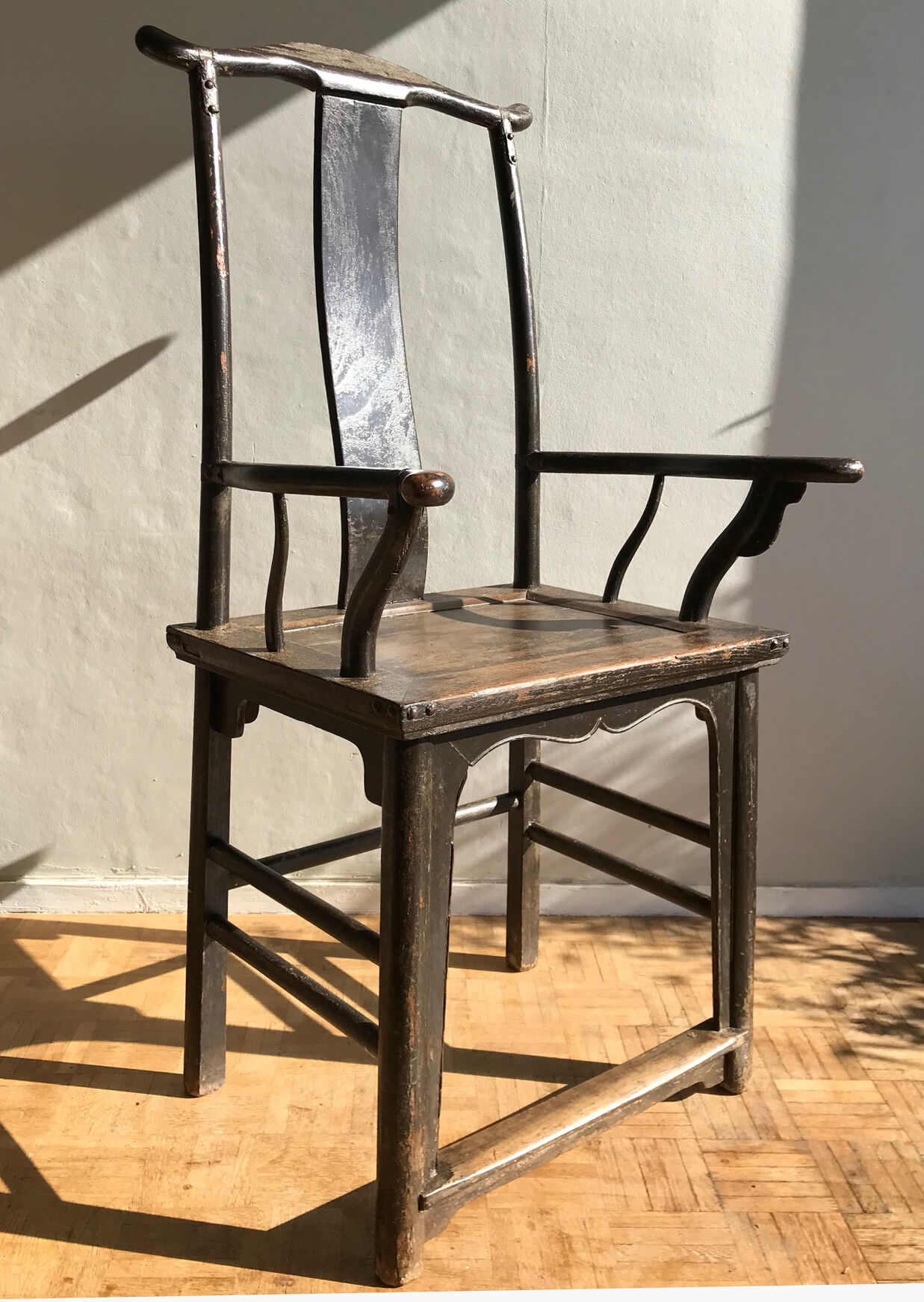 Fauteuil de dignitaire chinois XIXe
