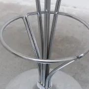 Danish modern pair of bar stools by Piet Hein for Fritz Hansen, 1960s