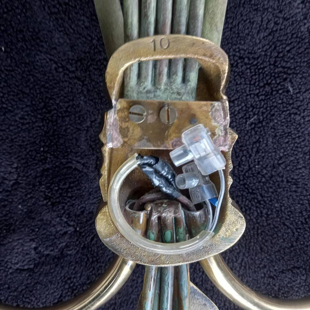 Exclusive Italian design lamp, large, timeless wall lamp