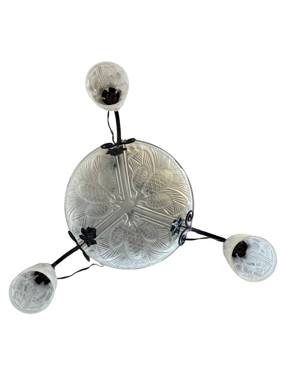 Art Deco pendant chandelier
