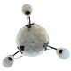 Art Deco pendant chandelier