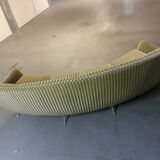 Sofa sofa Arc egg curve Arc 50s 60s Italian Arflex