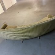 Canapé sofa Arc egg courbe Arc années 50 60 Italien Arflex