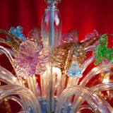 Murano glass chandelier circa 1980