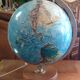 Vintage luminous globe/Scandinavian globe