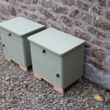 Paire de tables de chevet