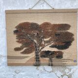 Tapisserie bohème arbre de vie création Losange
