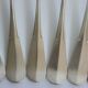 Uniplat monogrammed Christofle 5 Forks 4 large and small spoons