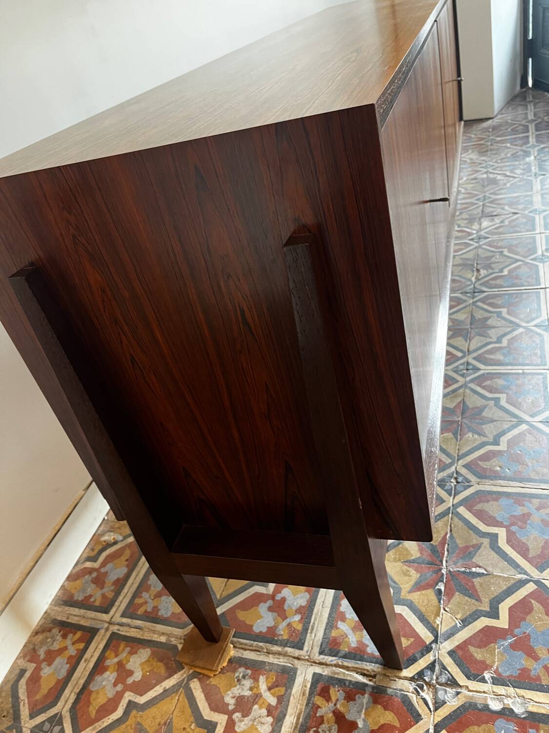 Mid-Century Modern rosewood credenza