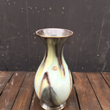 West-Germany 1960s Bay Keramik 534 by pottery vase - 25 fat lava