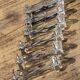 Set of 6 crystal knife holder