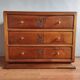 Commode Art Déco en noyer massif – années 1920-30 – grande taille