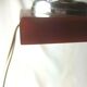 1950s 1950s 1950s gold metal and bakélite laying lamp