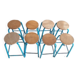 Set of 8 stools