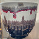 Vintage cache pot Bay Keramik Germany from the 60s-70s
