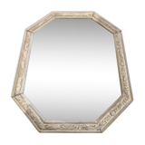 Light gray old mirror