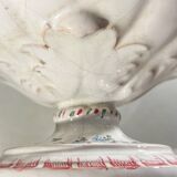 Pair of vases, Marseille earthenware factory, Joseph Gaspard Robert