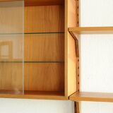 Scandinavian wall system in teak 1960