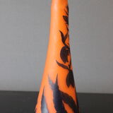 Glass paste vase by Richard circa 1920