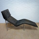 Swedish Leather Skye Lounge Chair by Tord Björklund for Ikea, 1970s
