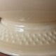 Very beautiful fruit bowl Geneviève Lethu Grain de riz yellow.