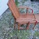 Rattan chaise longue 1900