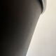 Black leather office chair and armrest by Charles Pollock for Knoll International