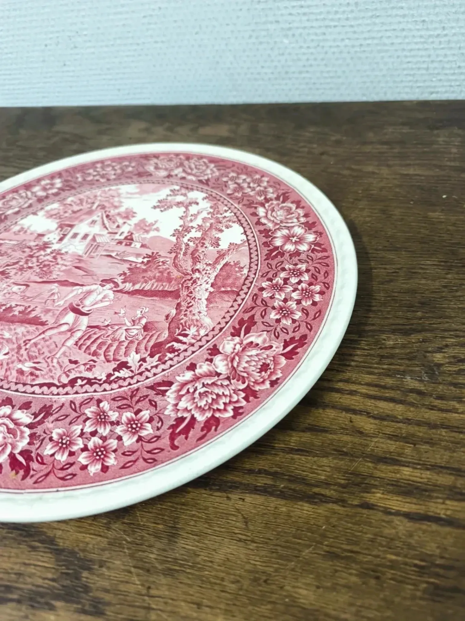 Round cake plate Villeroy and Boch Rusticana rose